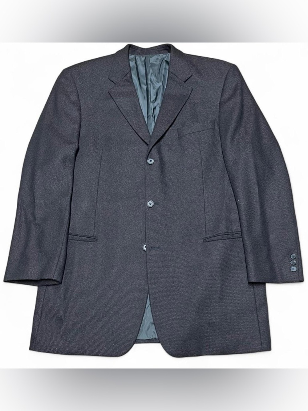 Hugo Boss Blazer Sport Coat Mens 44L 100% Virgin Wool Brown Red Jacket